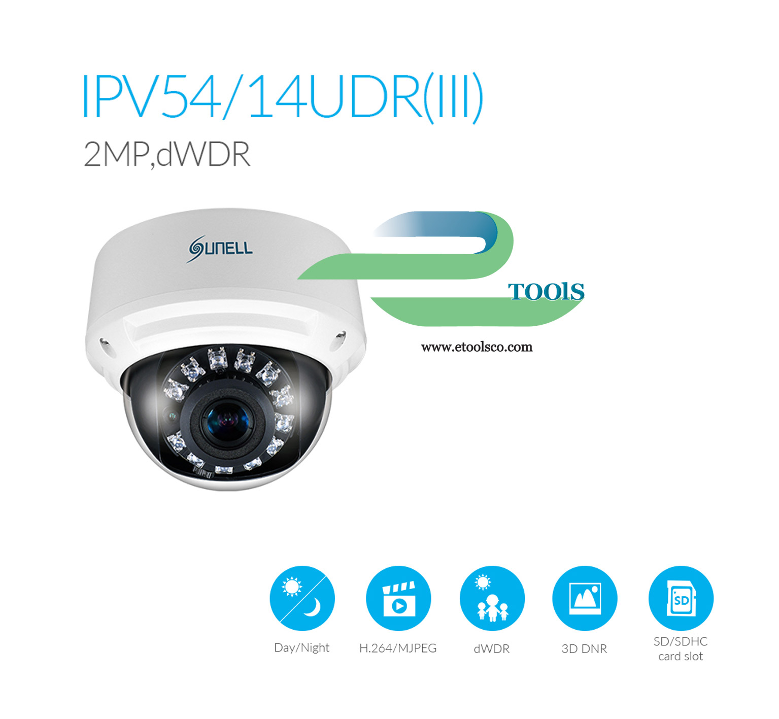 دوربین مداربسته شبکه سانل SN IPV54/14UDR III